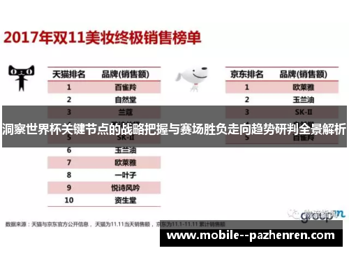 洞察世界杯关键节点的战略把握与赛场胜负走向趋势研判全景解析